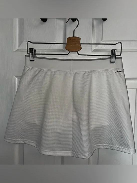 adidas White Women's Tennis Skirt - Picture 8 of 10